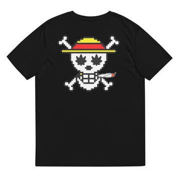 T-shirt unisexe bio One Spliff Noir