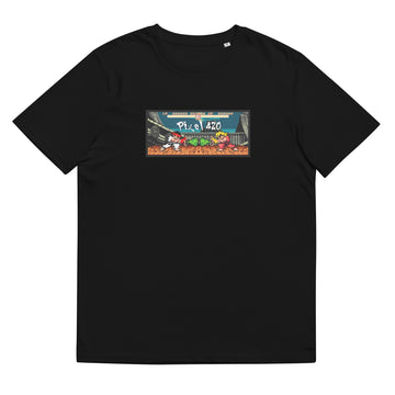 T-shirt unisexe bio Weed Fighter noir